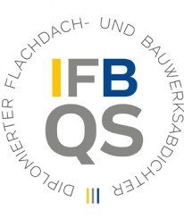 Siegel IFB QS, Diplomierter Flachdach- und Bauwerksabdichter